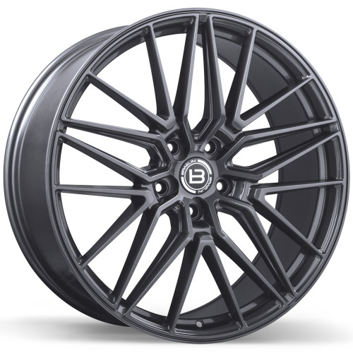 BR13 22x9.0 5x120mm +20 72.6mm | Dark Grey Finish