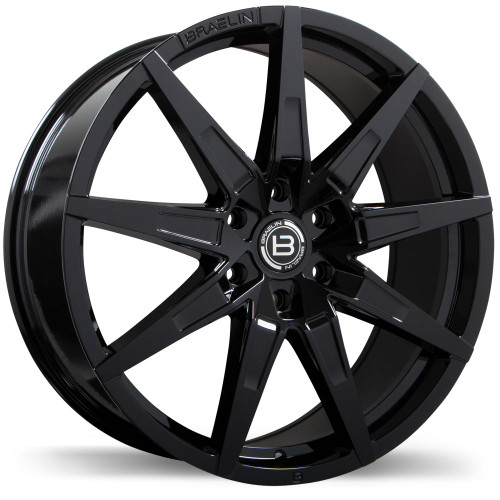 BR15 20x8.5 6x120mm +40 67.1mm | Gloss Black Finish