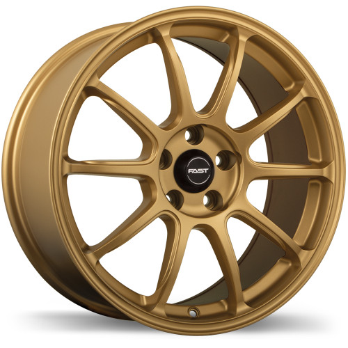 Dime 18x8.0 5x114.3mm +35 72.6mm | Matte Gold Finish