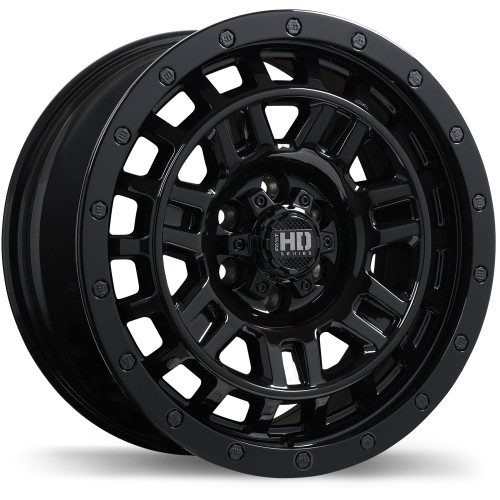 K-O 17x8.0 6x114.3mm +30 66.1mm | Gloss Black Finish