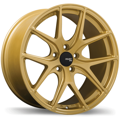 FC04 17x8.0 5x114.3mm +40 72.6mm | Gold Finish