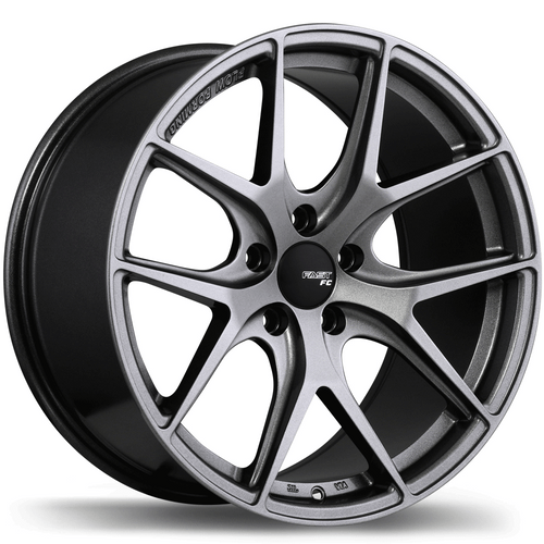 FC04 18x9.0 5x120mm +40 72.6mm | Titanium Finish
