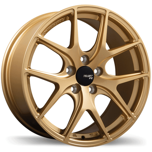 FC04 18x8.0 5x110mm +40 72.6mm | Gold Finish