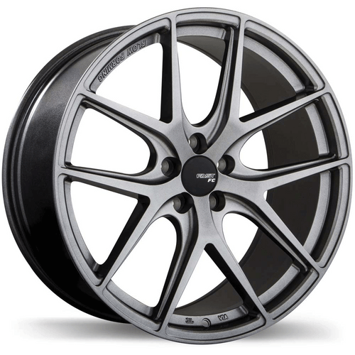FC04 18x9.0 5x120mm +30 72.6mm | Titanium Finish