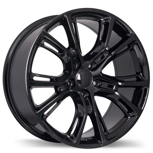 R148B 20x9.0 5x127mm +34 71.5mm | Gloss Black Finish