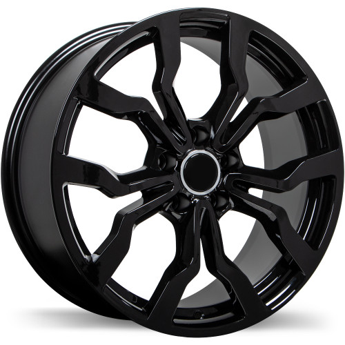 R152A 17x7.5 5x112mm +35 57.1mm | Gloss Black Finish