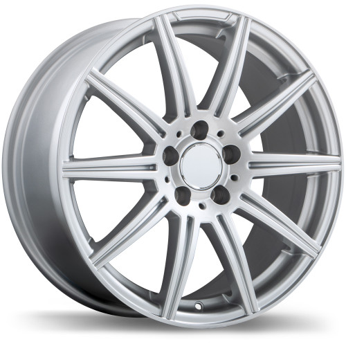 R157 18x8.0 5x112mm +32 66.5mm | Gloss Siliver Finish