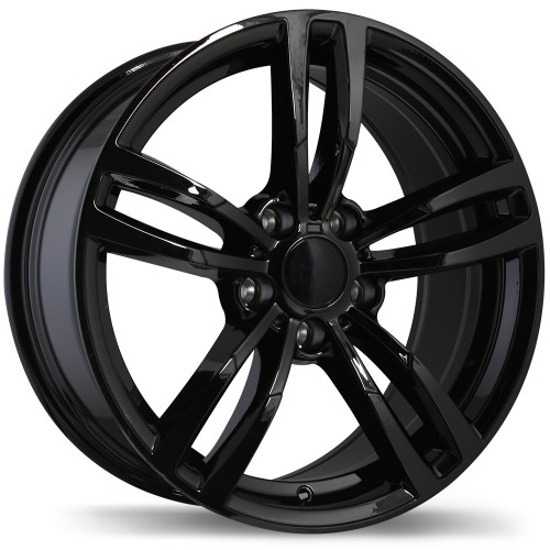 R163A 17x8.0 5x120mm +35 74.1mm | Gloss Black Finish