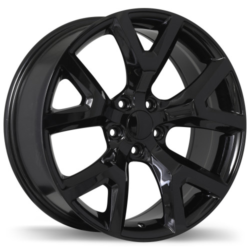 R165A 17x7.5 5x110mm +31 65.1mm | Gloss Black Finish