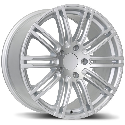 R188 19x8.5 5x130mm +56 71.6mm | Gloss Siliver Finish