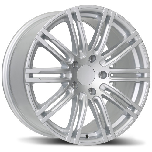 R188 19x9.5 5x130mm +46 71.6mm | Gloss Siliver Finish