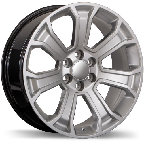 R204 20x9.0 6x139.7mm +24 78.1mm | Hyper Silver Finish