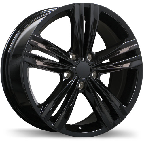 R205 18x8.0 5x112mm +33 57.1mm | Gloss Black Finish