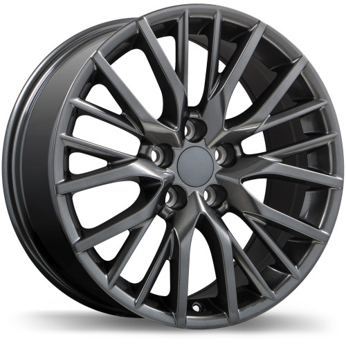 R224 20x8.0 5x114.3mm +30 60.1mm | Gloss Gunmetal Finish