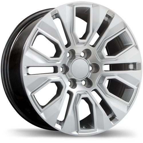 R232 20x9.0 6x139.7mm +24 78.0mm | Hyper Silver Finish