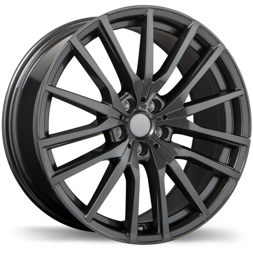 R233 22x9.5 5x112mm +37 66.6mm | Gloss Gunmetal Finish