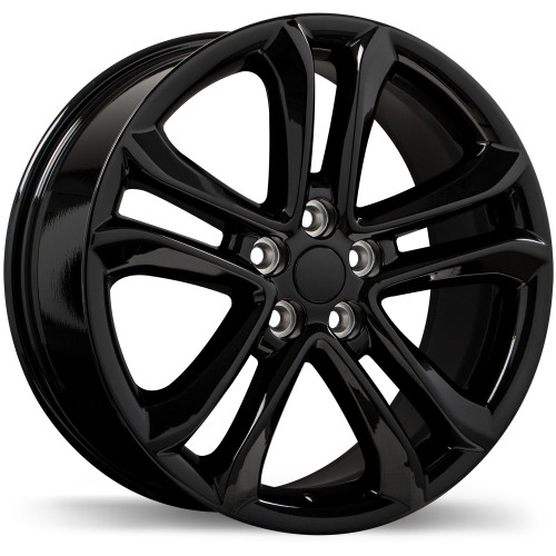 R235 18x8.0 5x108mm +52.5 63.4mm | Gloss Black Finish
