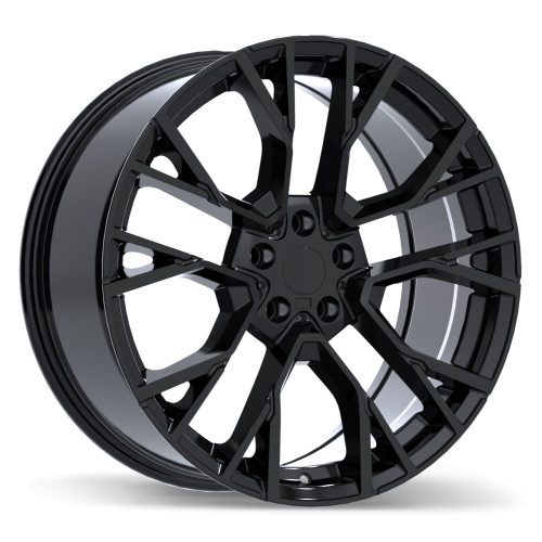 R253 20x9.0 5x112mm +30 66.6mm | Gloss Black Finish
