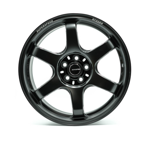 RF06RR Matt Black | 17x8 +35 | 5x114.3