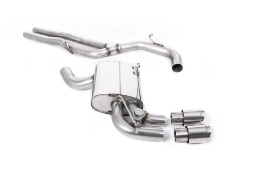 Milltek Sport Non-resonated Cat-back | SSXAU322