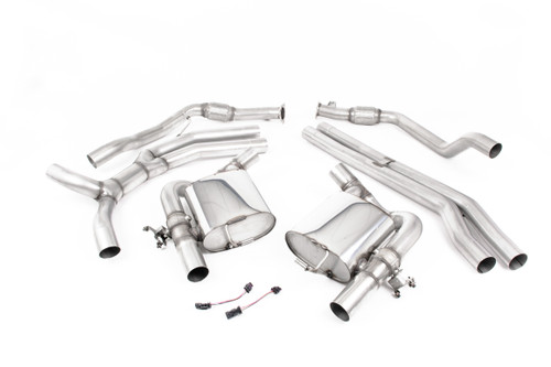 Milltek Sport Non-resonated Race Cat-back | SSXAU804