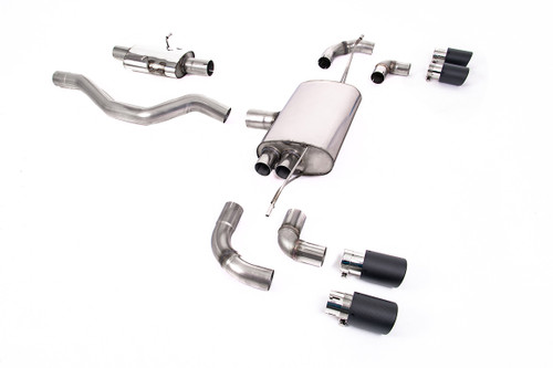 Milltek Sport Resonated Particulate Filter-back | SSXLR154