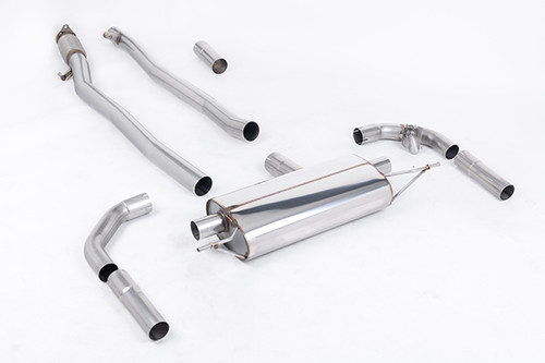 Milltek Sport Non-Valved, Non-resonated System | SSXMZ146