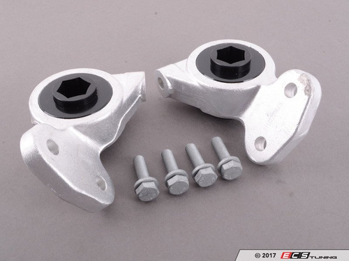 Turner Motorsport Polyurethane Front Control Arm Bushings - 95A - Pre-Installed In Brackets