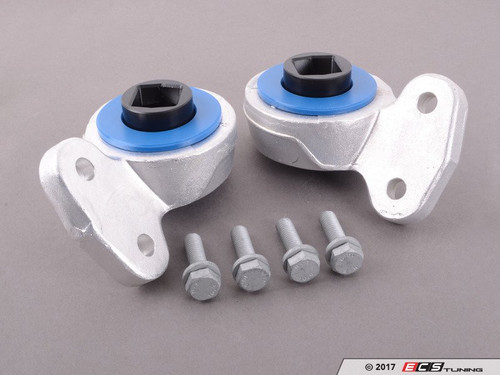 Turner Motorsport Polyurethane Front Control Arm Bushings - 80A - Pre-Installed In Brackets | ES3449272