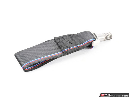 Turner Motorsport Poly Tow Strap With Bolt - Tri-color Stripe