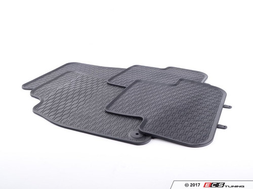 All-Weather Rubber Floor Mats - Set Of Four | ES3469730