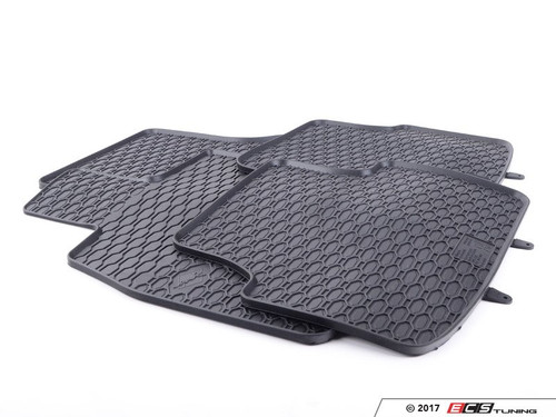 All-Weather Rubber Floor Mats - Set Of Four | ES3469728