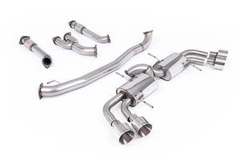 Milltek Non-Resonated Race Primary Cat-Back Exhaust System