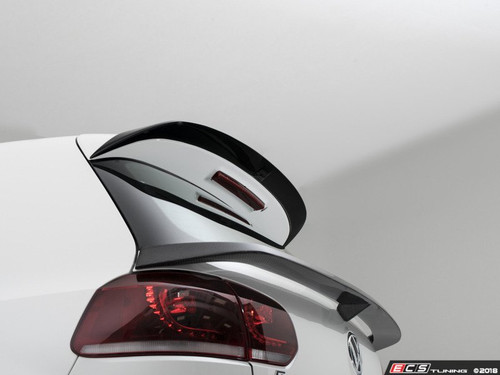 Rear Mid-Wing Hatch Spoiler - Carbon Fiber