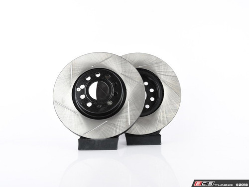 Front V4 Slotted Brake Rotors - Pair (312x25)