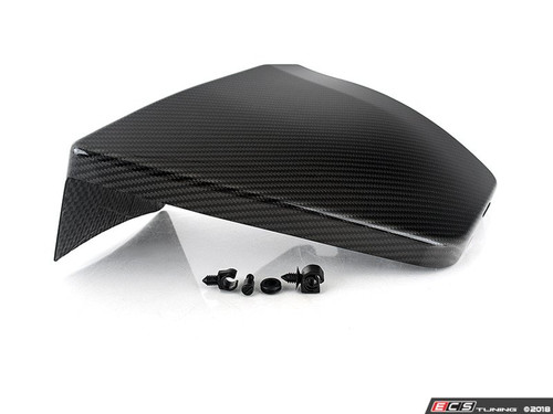 B8 A4 Carbon Fiber Left Side Engine Bay Cover