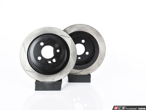 Rear V4 Slotted Brake Rotors - Pair 11.02" (280x10) | ES3536655