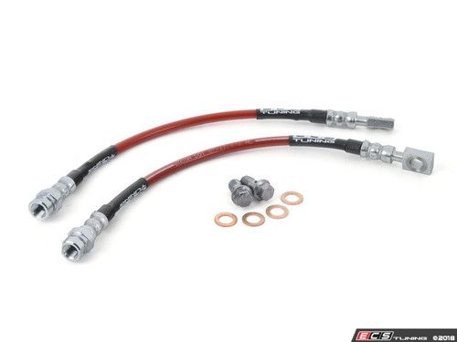 Rear Exact-Fit Stainless Steel Brake Lines | ES3410499