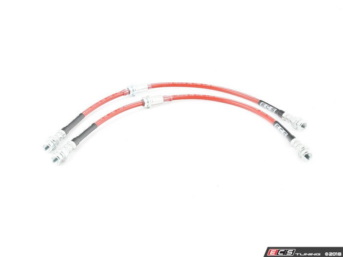 Exact-Fit Stainless Steel Brake Lines - Front | ES3524699