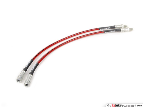 Exact-Fit Stainless Steel Brake Lines - Front | ES3537504