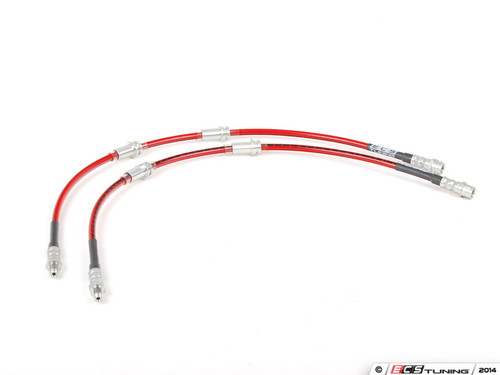 Exact-Fit Stainless Steel Brake Lines - Rear | ES3525702