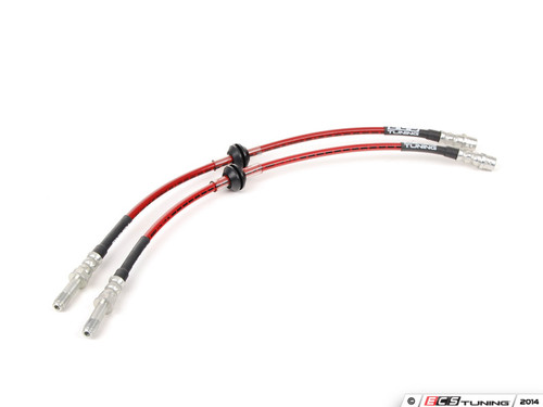 Exact-Fit Stainless Steel Brake Lines - Front | ES3525725