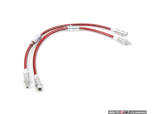 Exact-Fit Stainless Steel Brake Lines - Front | ES3525685