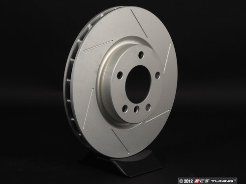 Brake Rotor - Slotted Geomet Coated - Left