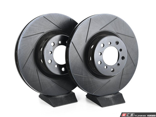 Front V5 Slotted Brake Rotors - Set (345x32)