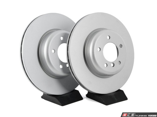 Front V5 Plain Brake Rotors - Set (338x26)