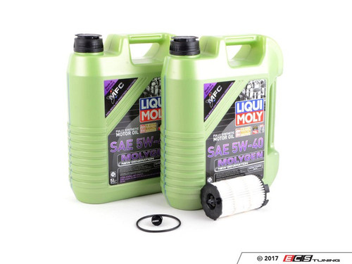 Liqui Moly MolyGen - Premium Oil Service Kit - With ECS Magnetic Drain Plug