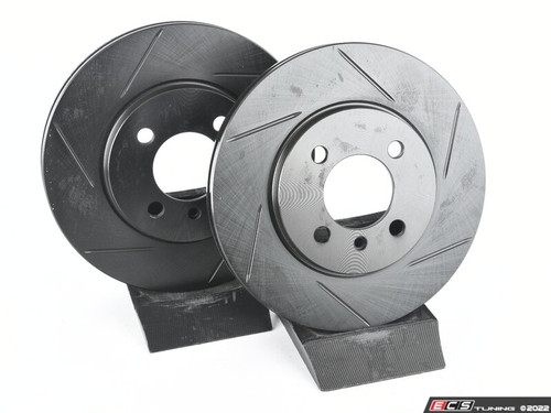 Front V5 Slotted Brake Rotors - Set (260x22)