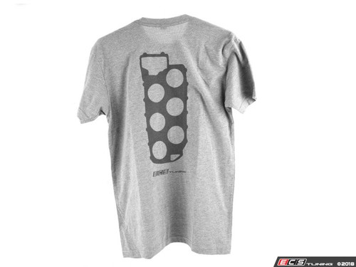 Gray VR6 Design Short Sleeve T-Shirt