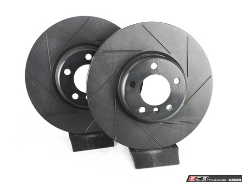 Front V5 Slotted Brake Rotors - Set (340x30)